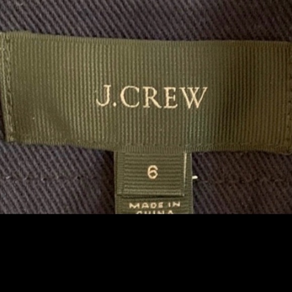 J Crew Double Breasted Navy Pea Coat - Picture 5 of 5